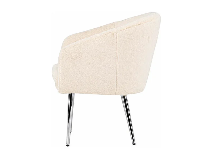 Wanda fauteuil teddy beige.