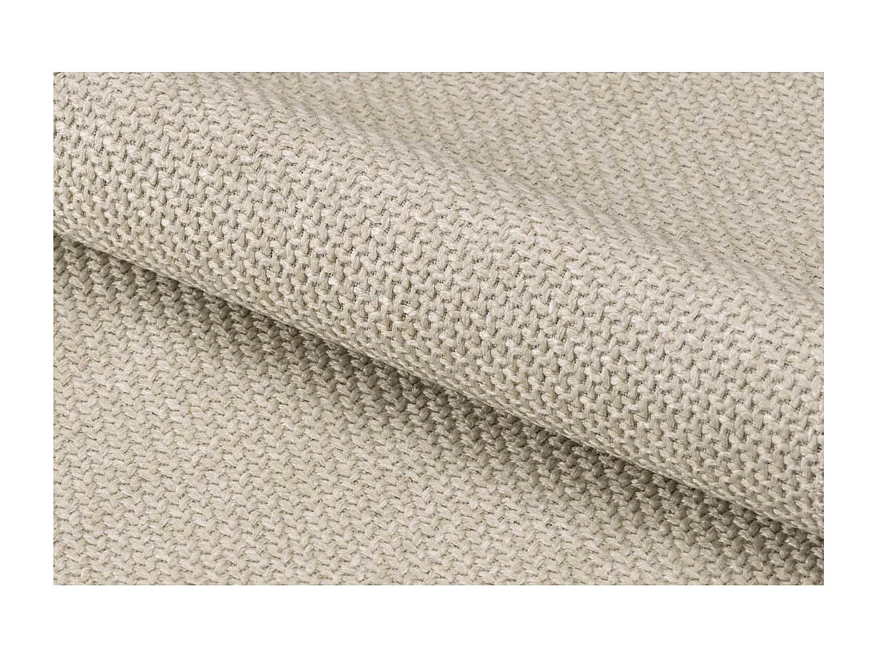 Aporty eetkamerstoel met armleuningen beige.