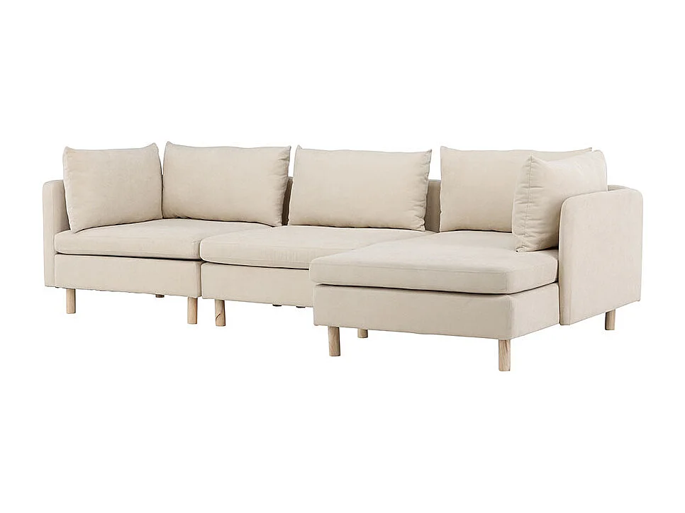 Zero bank chaise longue bank rechtse beige.