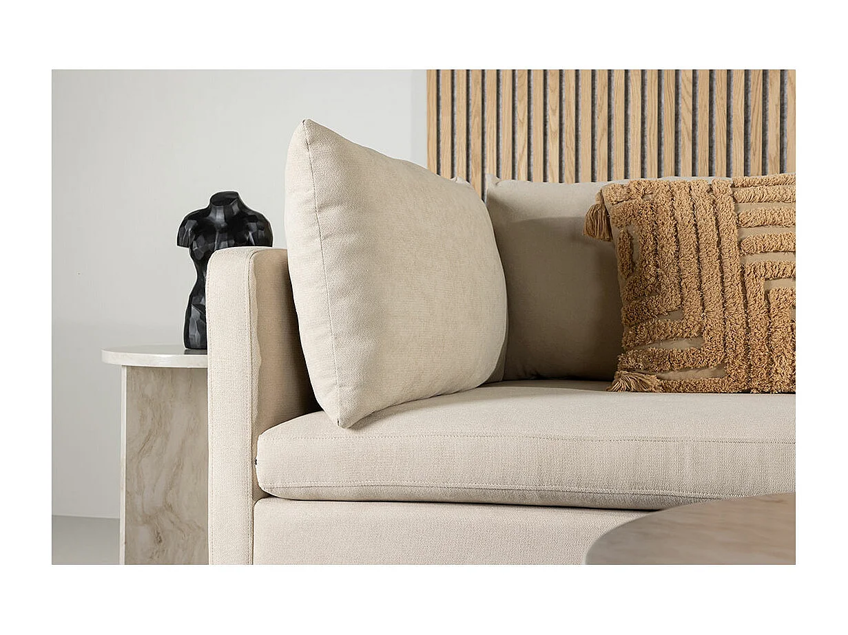 Zero bank chaise longue bank rechtse beige.