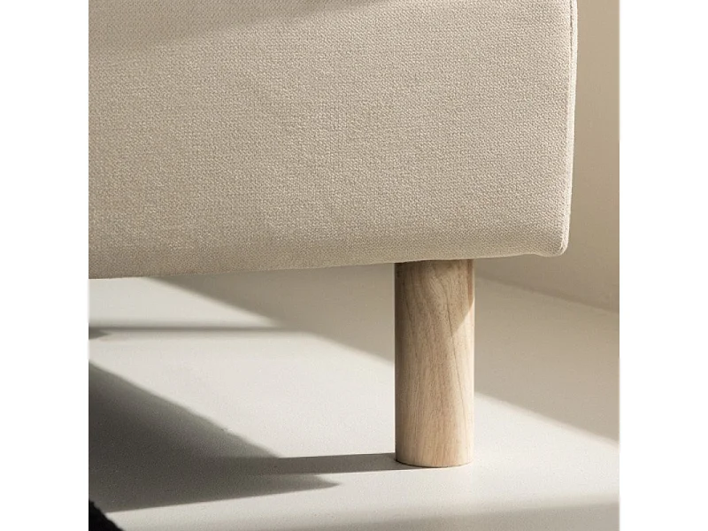 Zero bank chaise longue bank rechtse beige.