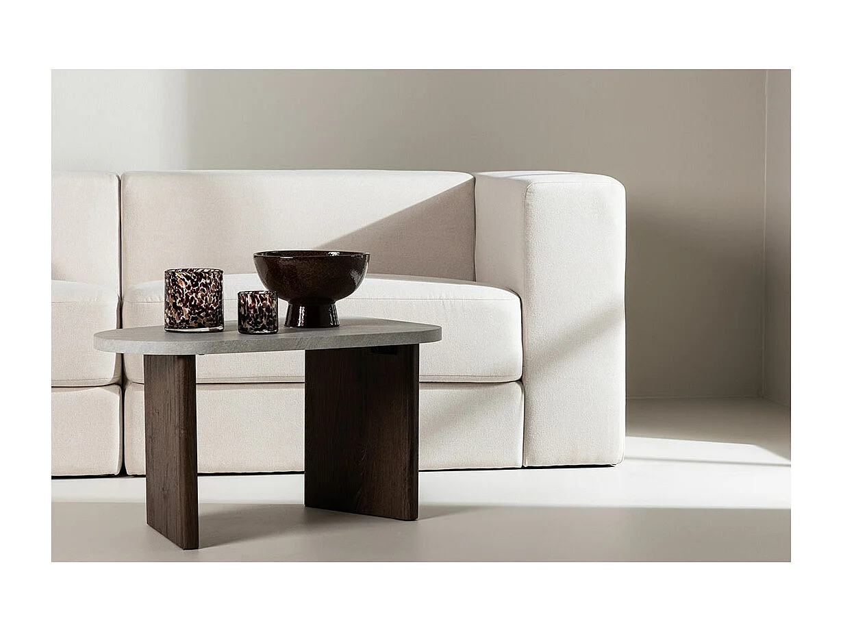 Lumi Sofa 3-Sitzer weiß.