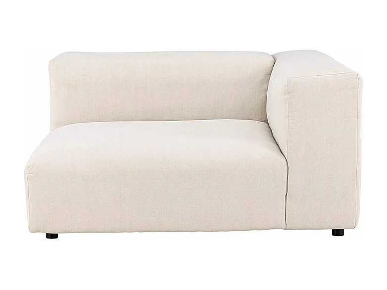 Mavi bank bankmodule hoek beige.