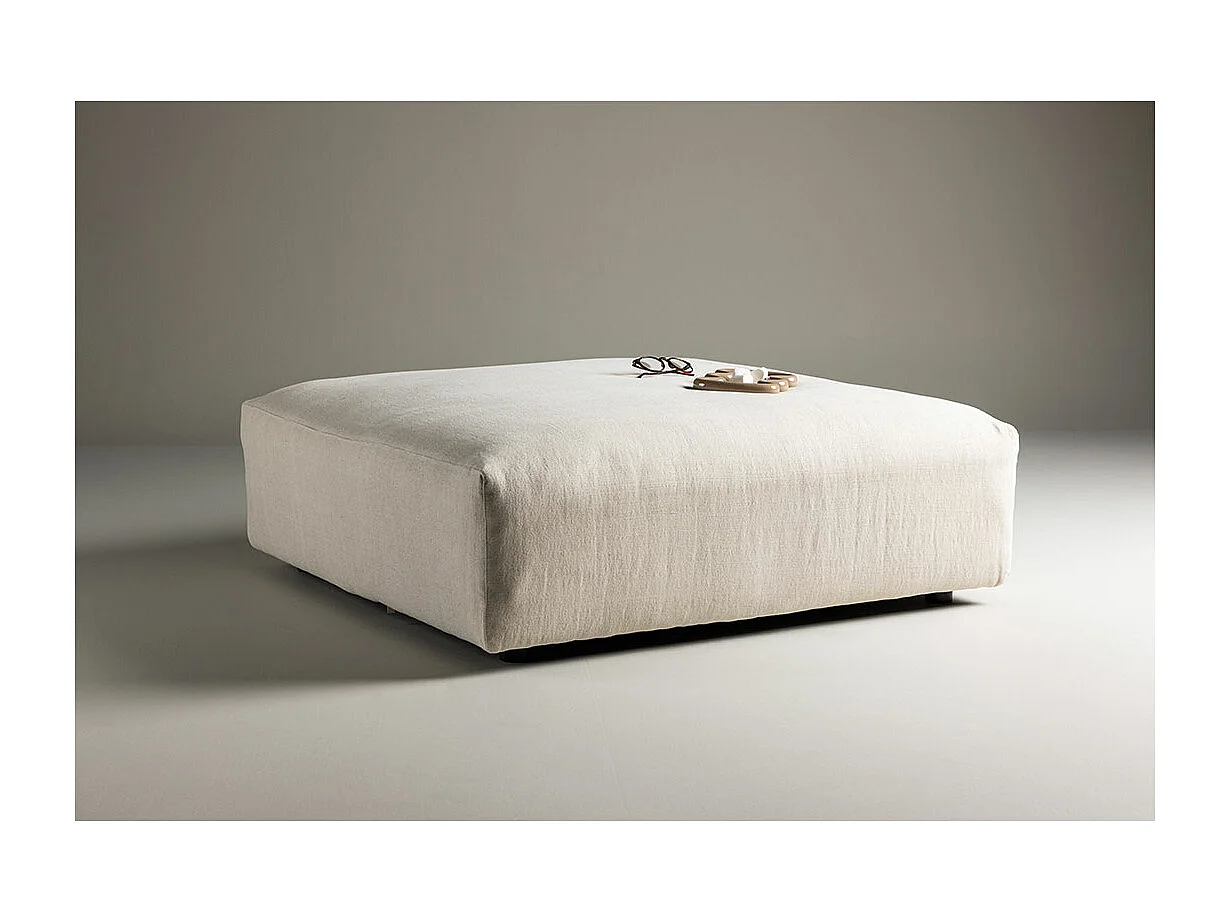 Module Pouf de Canapé "Mavi" 105cm Beige