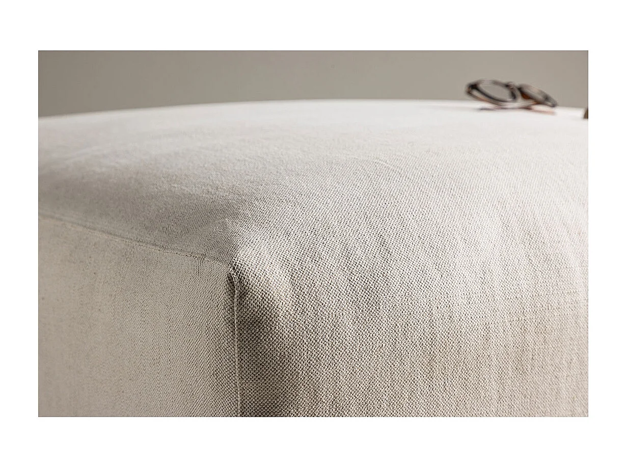 Mavi canapé module de canapé pouf beige.