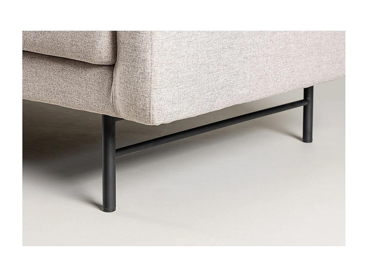 Canapé 3 Places Design "Sky" 198cm Marron