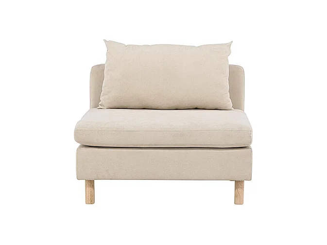 Zero bank bankmodule midden beige.