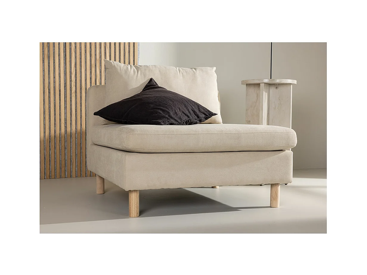 Zero bank bankmodule midden beige.