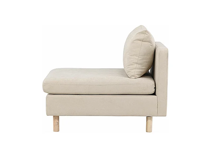 Zero bank bankmodule midden beige.