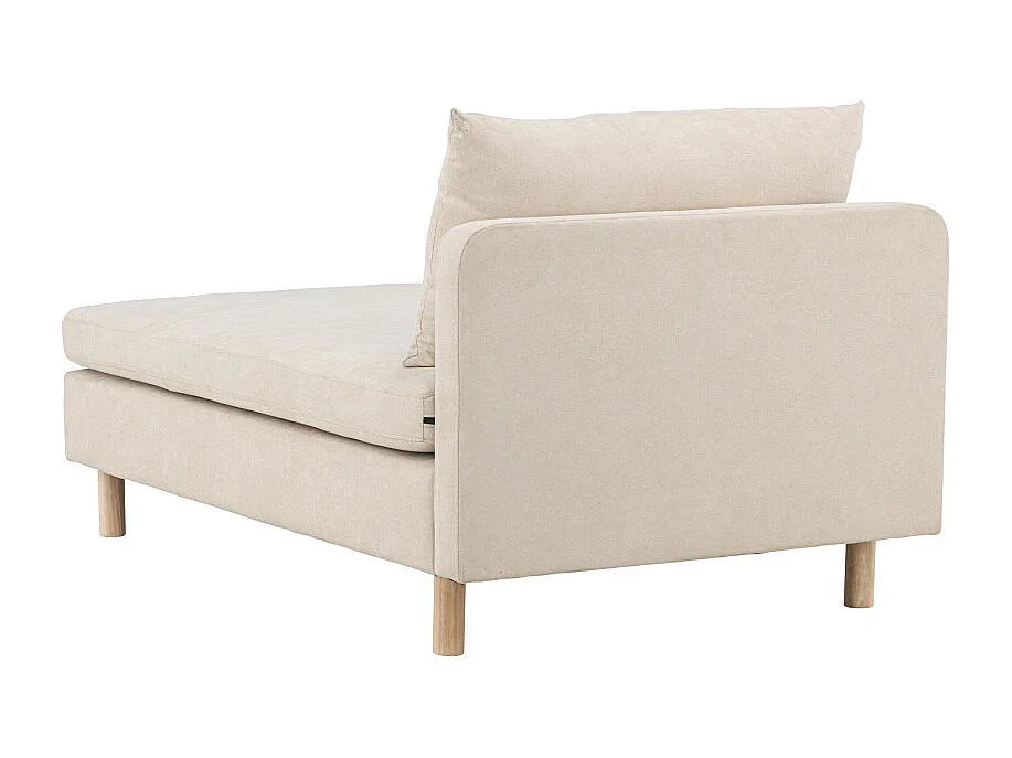 Module de Canapé Méridienne "Zero" 152cm Beige