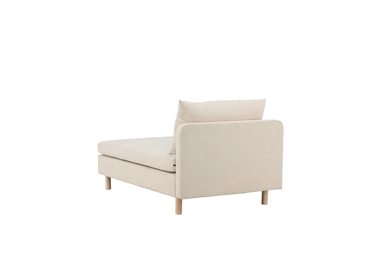 Module de Canapé Méridienne "Zero" 152cm Beige