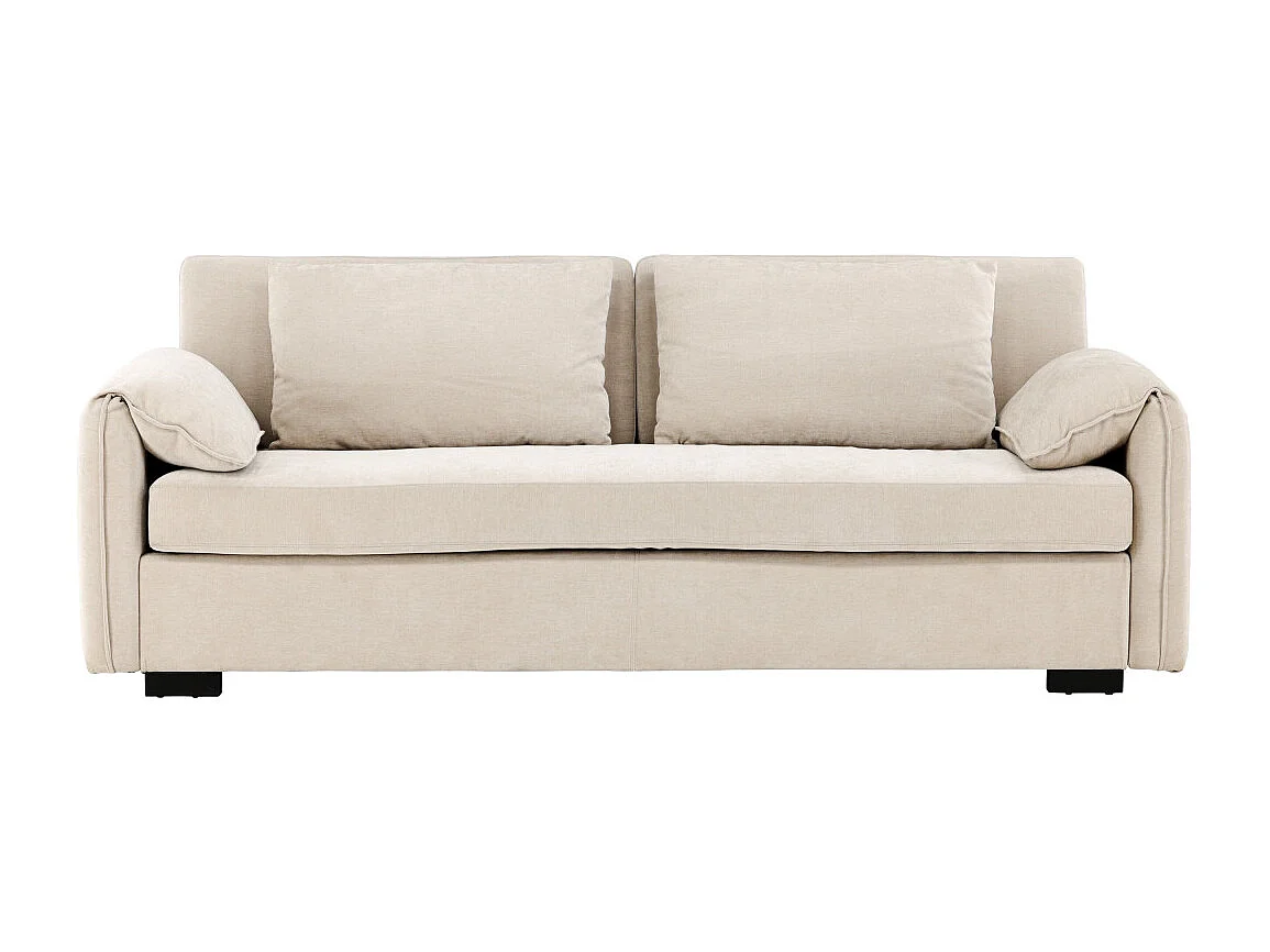 Canapé Droit 3 Places "Malva" 230cm Beige