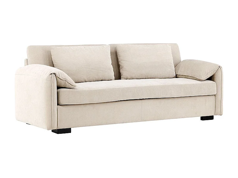 Canapé Droit 3 Places "Malva" 230cm Beige