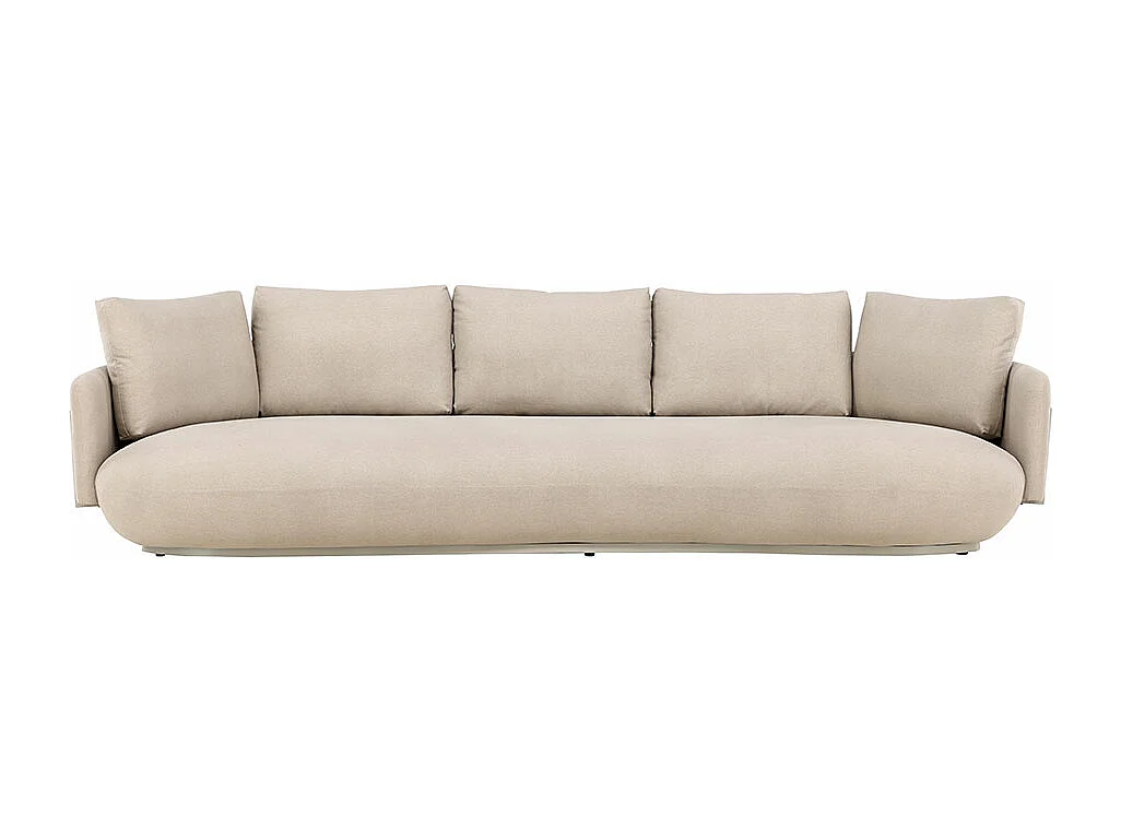 Canapé Design 4 Places "Stellar" 275cm Beige