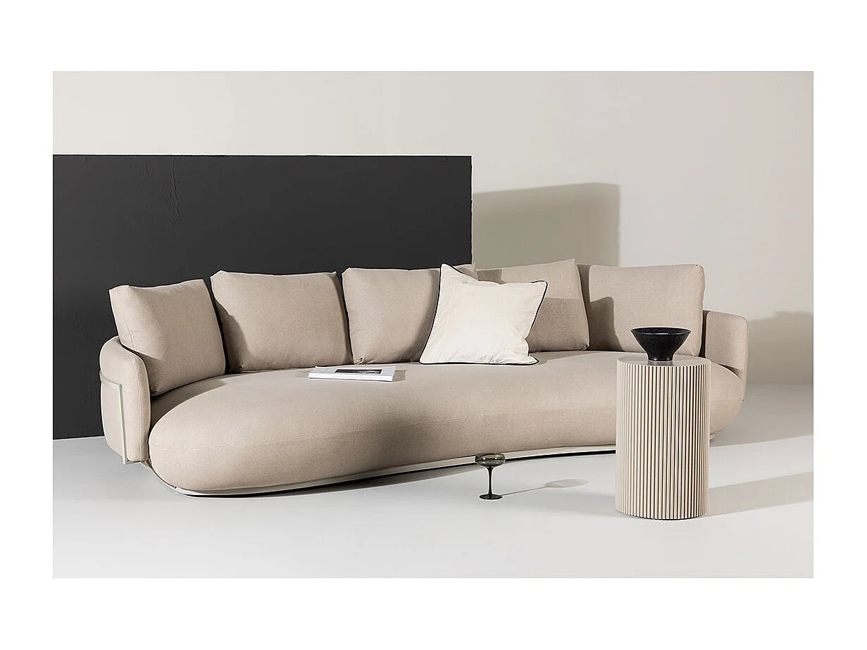 Canapé Design 4 Places "Stellar" 275cm Beige