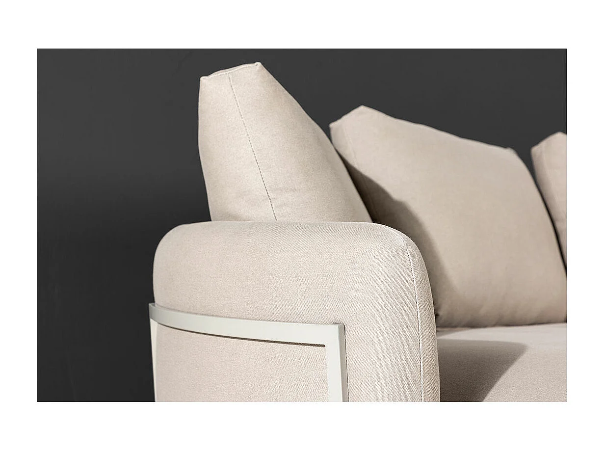 Canapé Design 4 Places "Stellar" 275cm Beige