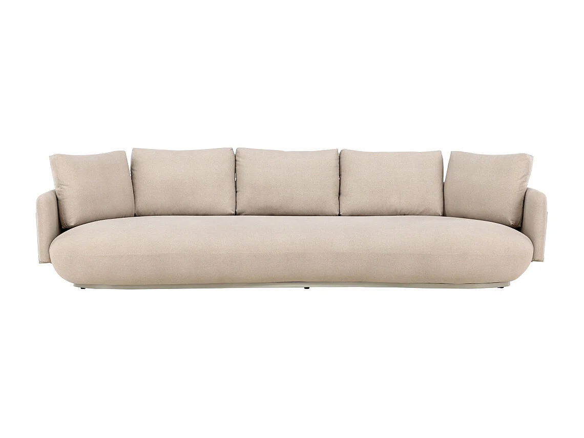 Stellar bank 4-zits beige.