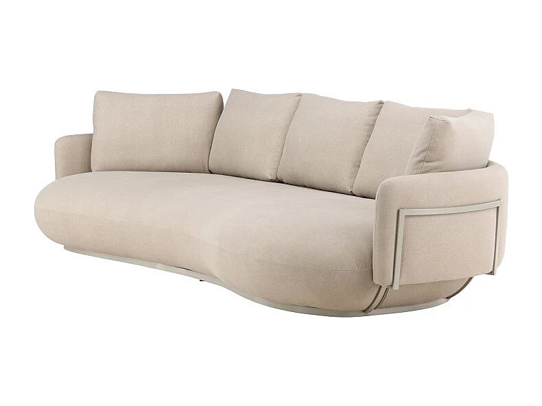 Stellar bank 4-zits beige.