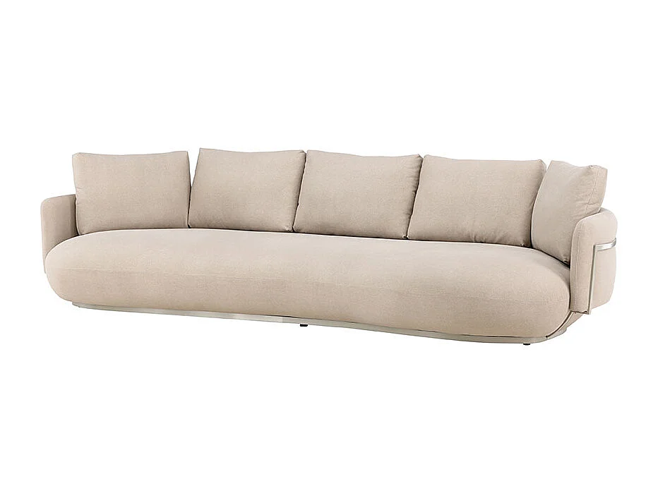 Stellar bank 4-zits beige.