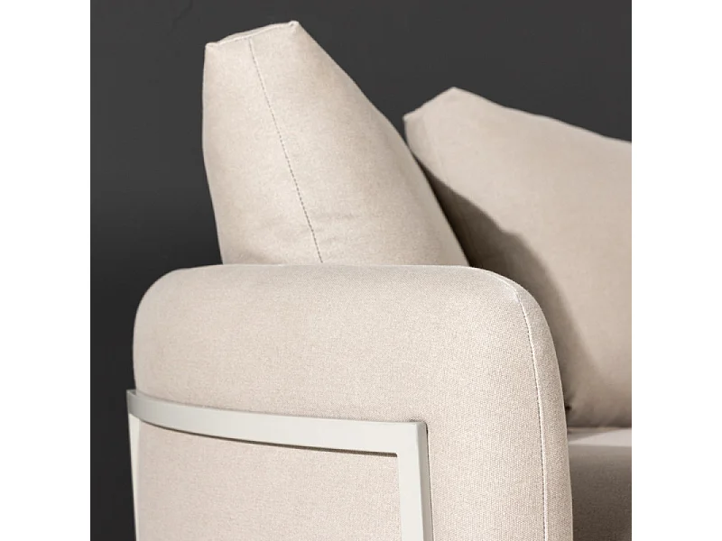 Stellar bank 4-zits beige.
