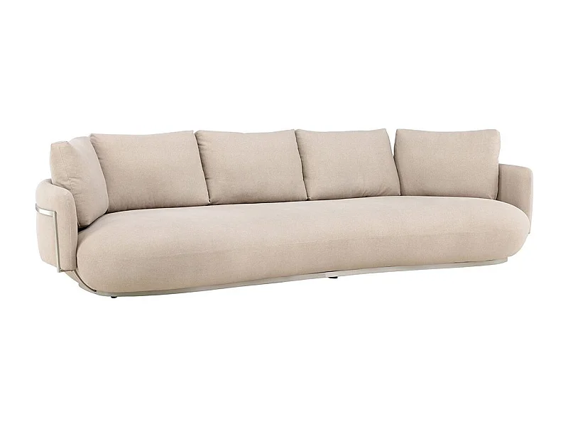 Canapé Design 4 Places "Stellar" 275cm Beige