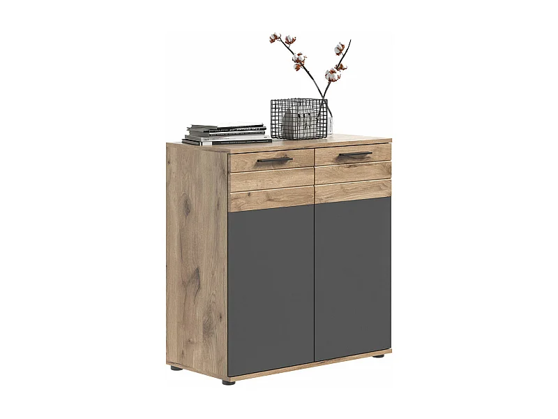 Mason dressoir 2 deuren eik decor.