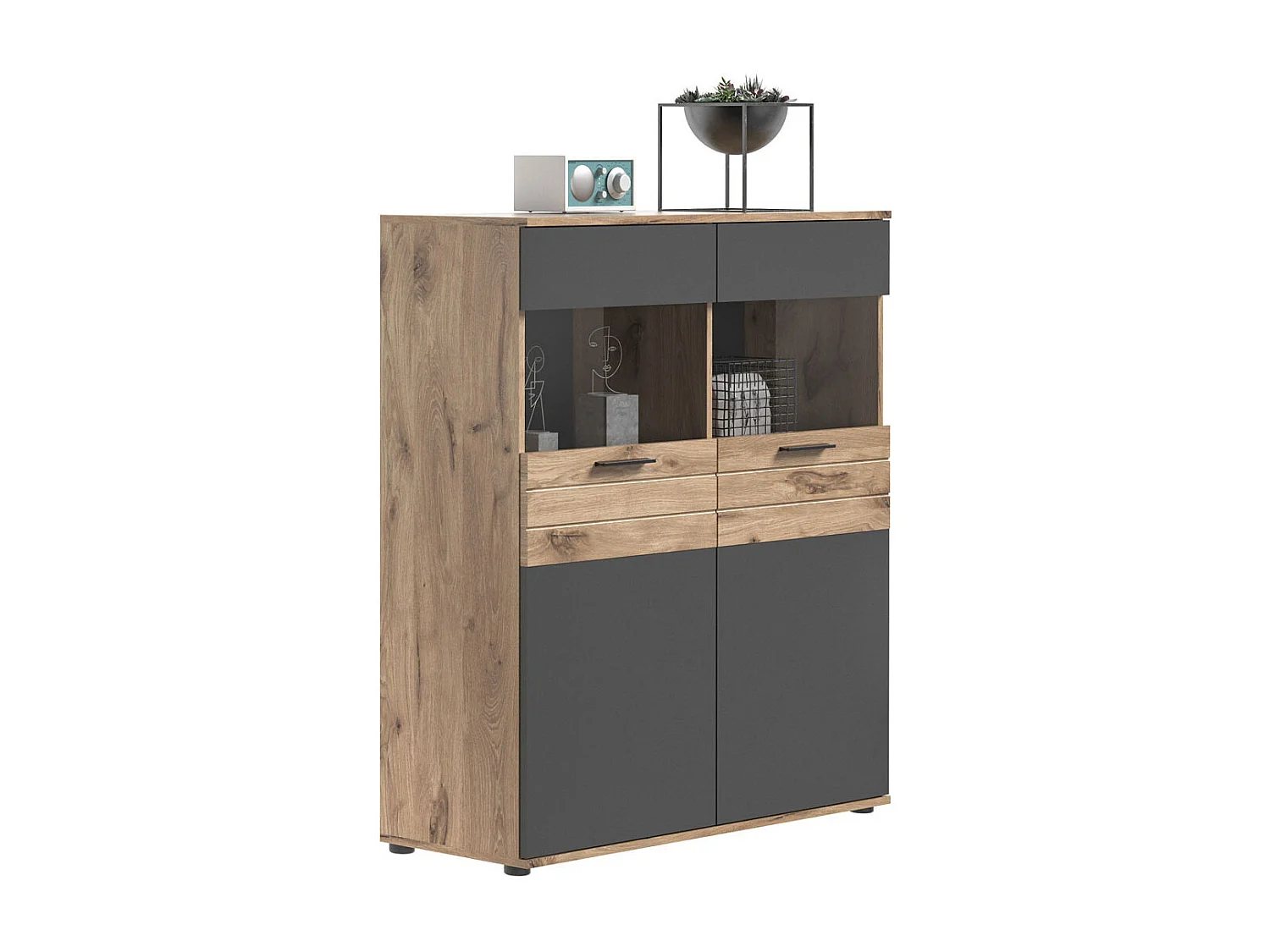 Mason Sideboard 2 Türen Eiche dekor.