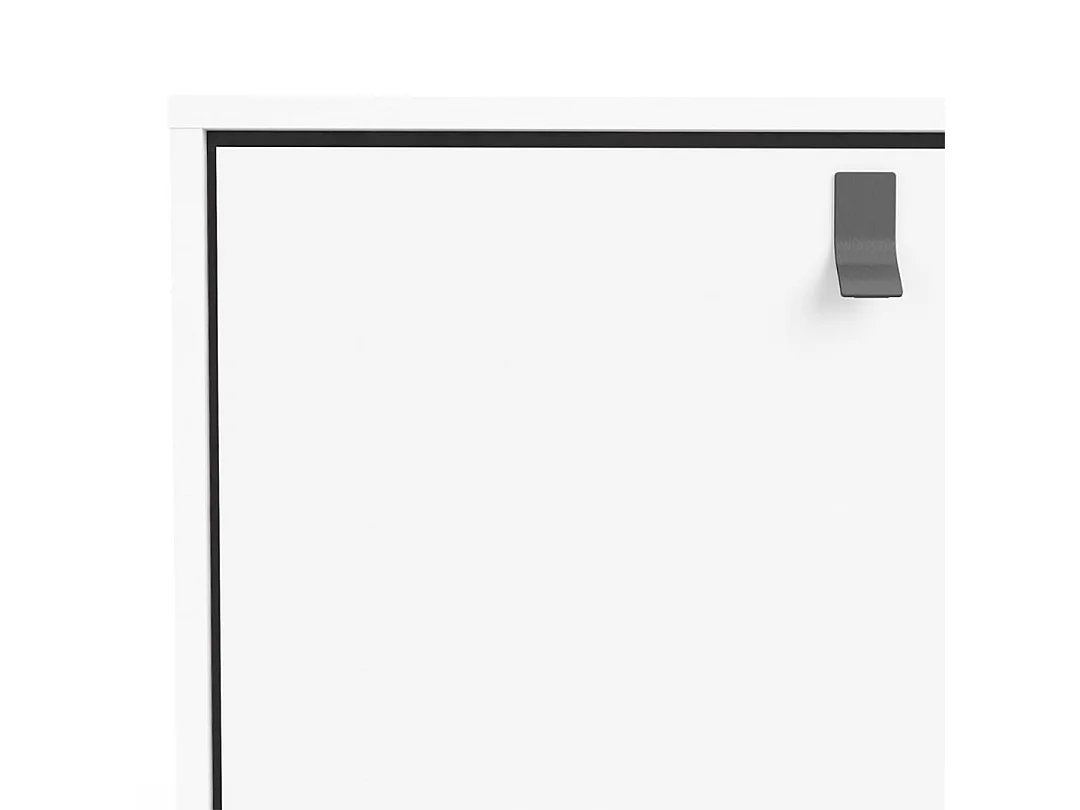 Rye dressoir 2 deuren, 2 lades mat wit.