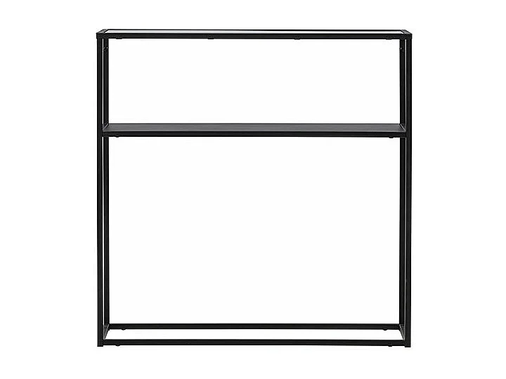 Console Design en Verre "Bogota" 80cm Noir