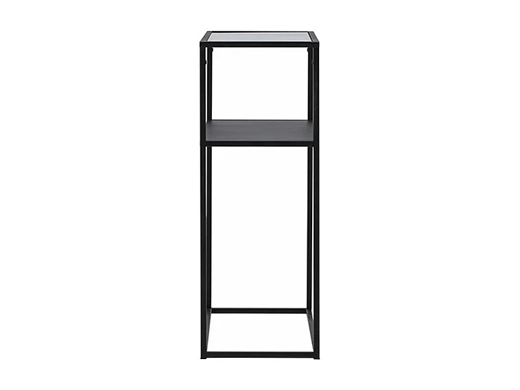 Console Design en Verre "Bogota" 80cm Noir