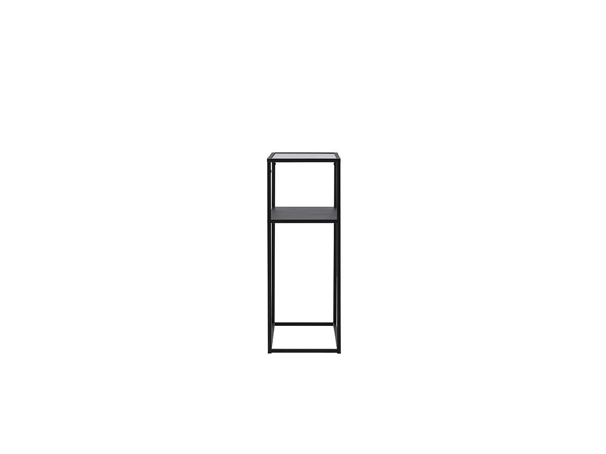 Console Design en Verre "Bogota" 80cm Noir