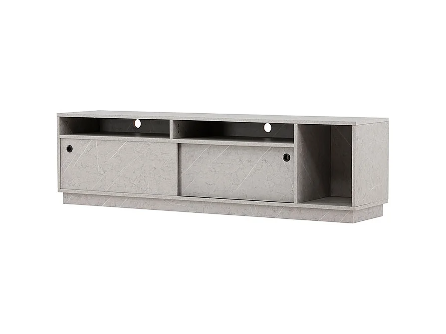 Meuble TV Design "Girona" 180cm Gris