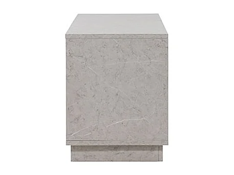 Girona TV-meubel 2 deuren, 3 planken grijs.