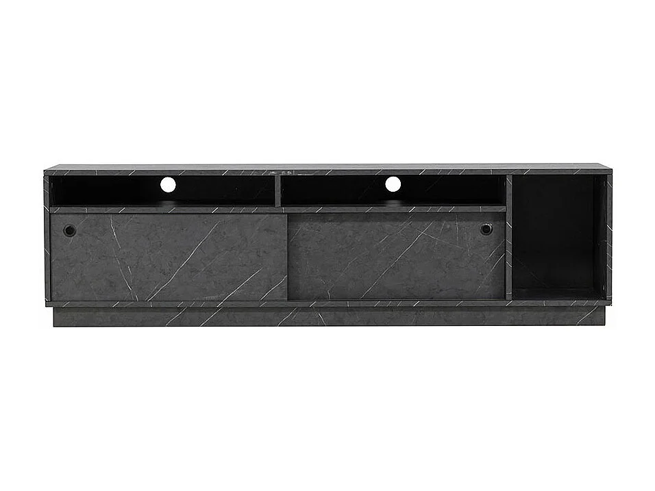 Meuble TV Design "Girona" 180cm Noir