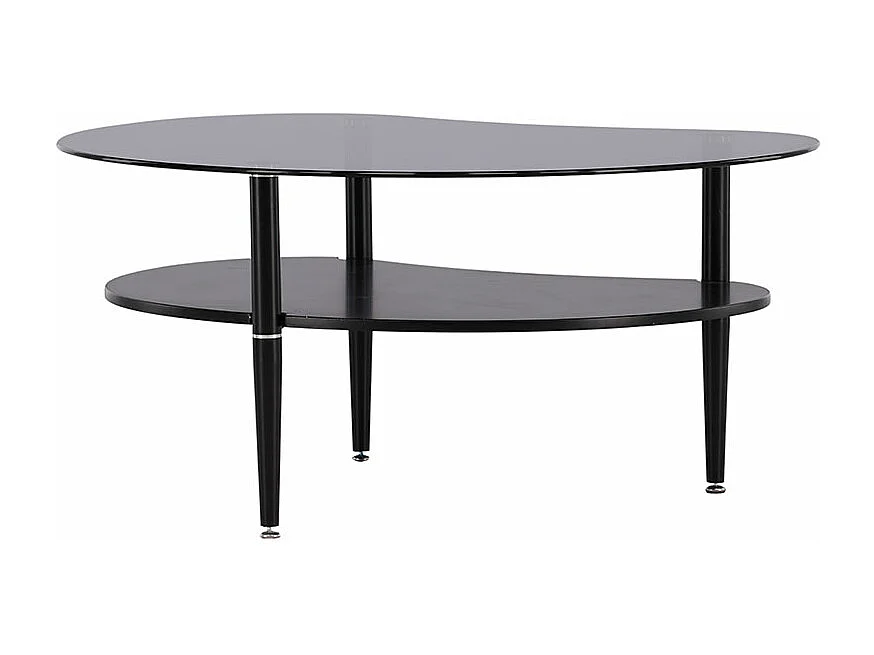 Table Basse Design "Egg" 101cm Noir