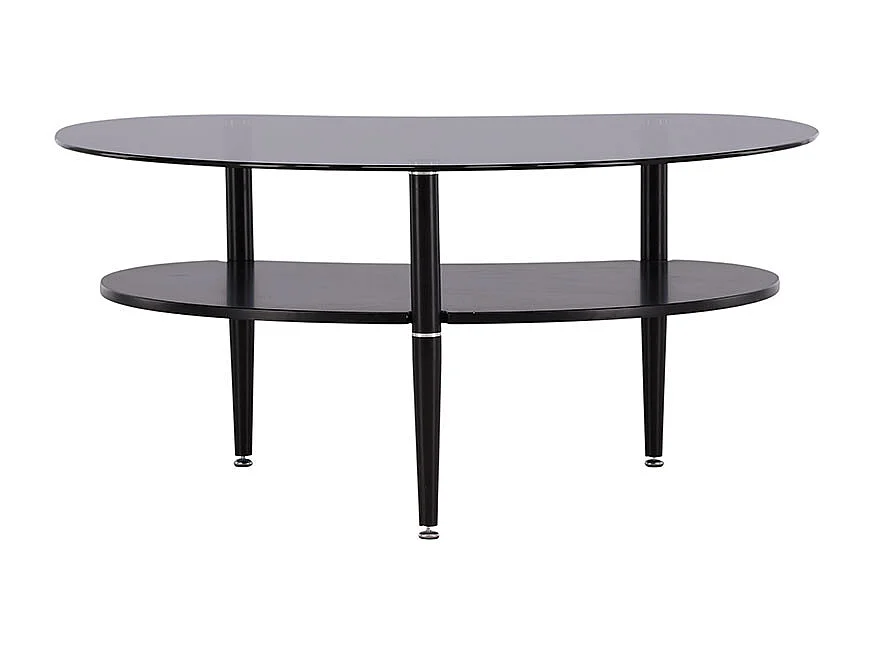 Table Basse Design "Egg" 101cm Noir