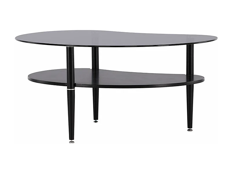 Table Basse Design "Egg" 101cm Noir