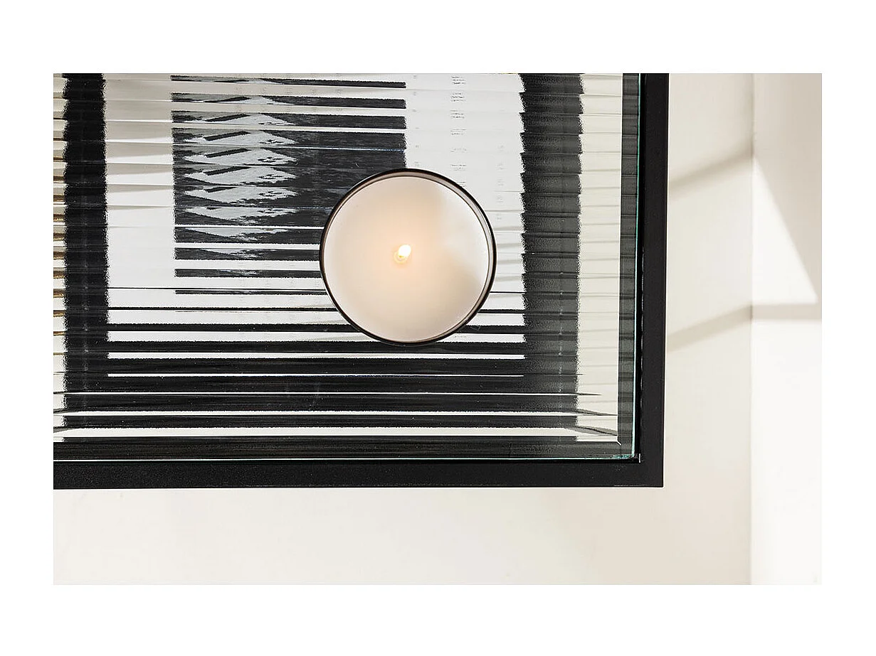 SaoPaulo table d'angle 1 étagère noir.