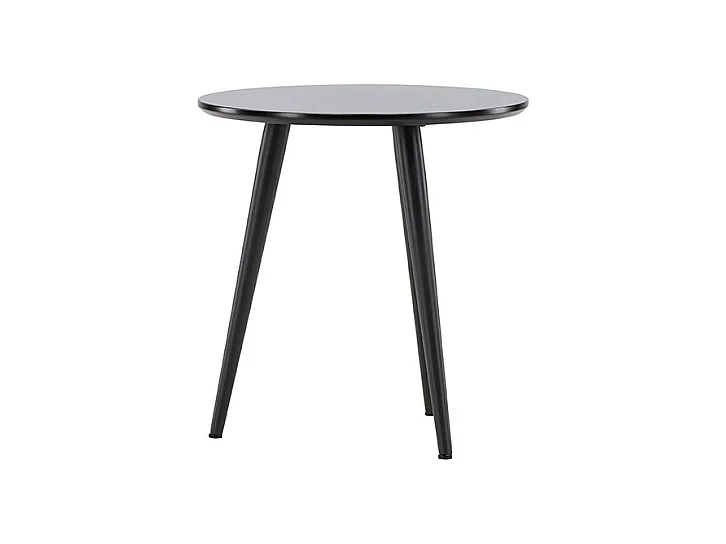 Table d'Appoint Design "Askim" 50cm Noir
