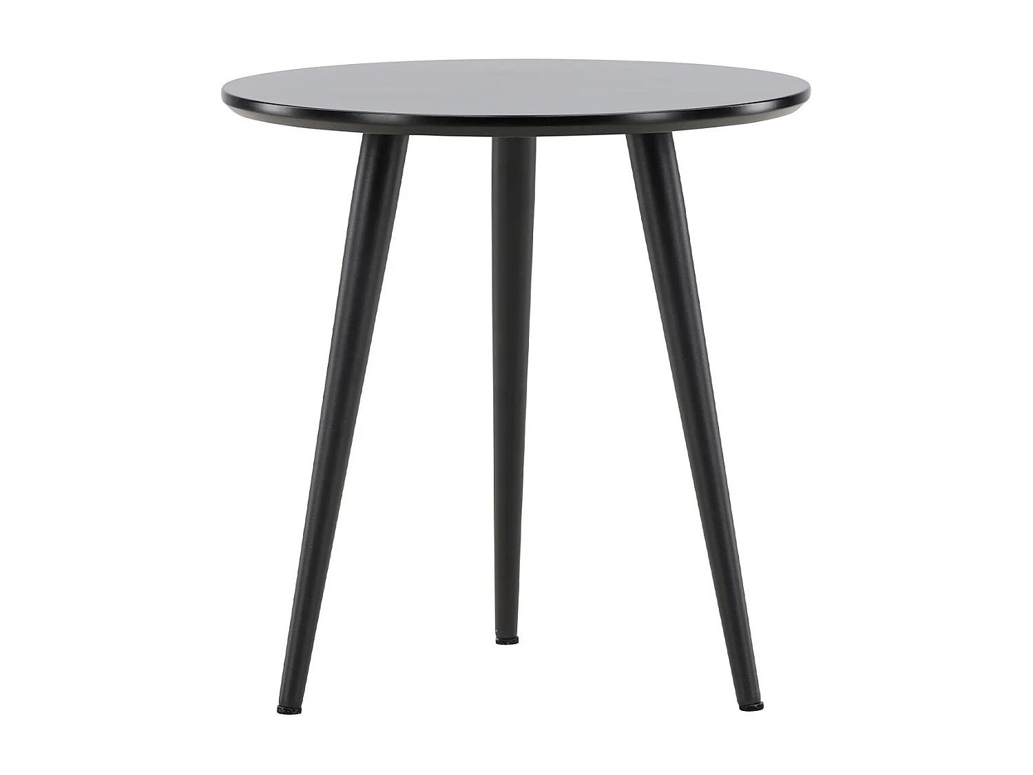 Table d'Appoint Design "Askim" 50cm Noir