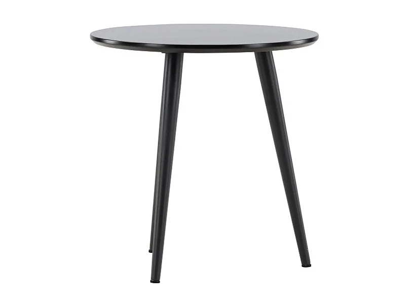 Table d'Appoint Design "Askim" 50cm Noir
