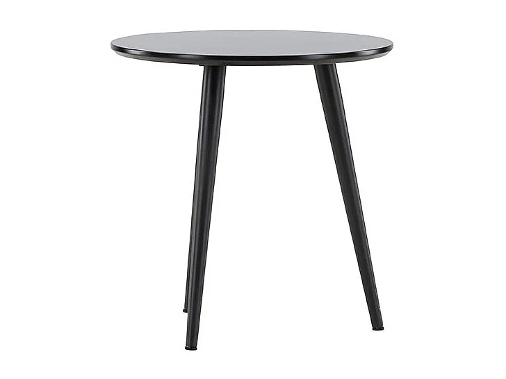 Askim hoektafel Ø48 cm zwart.