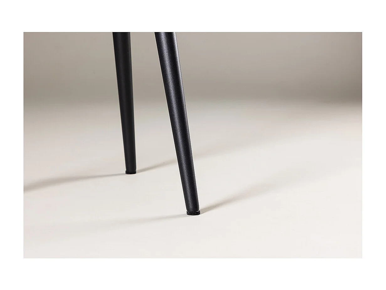 Askim hoektafel Ø48 cm zwart.