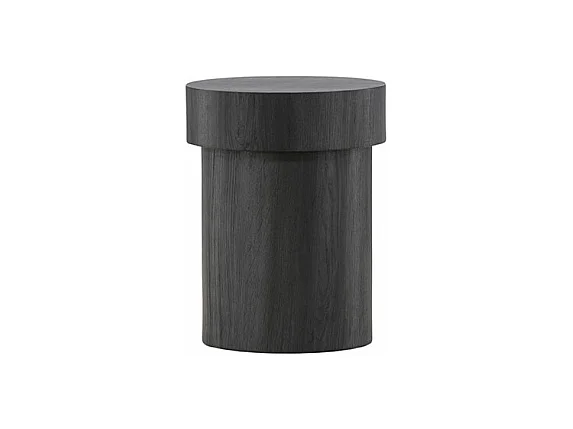 Malung hoektafel Ø35 cm zwart.