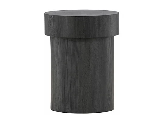 Table d'Appoint Design "Malung" 35cm Noir