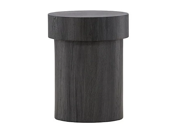 Malung hoektafel Ø35 cm zwart.