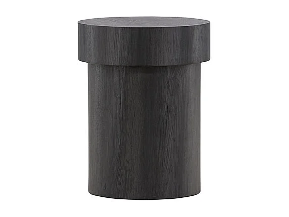 Malung hoektafel Ø35 cm zwart.