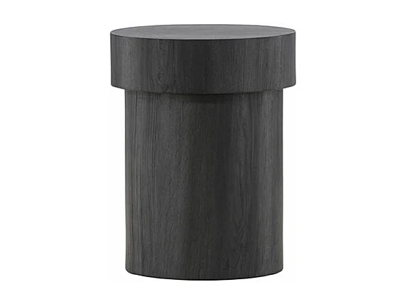 Malung hoektafel Ø35 cm zwart.