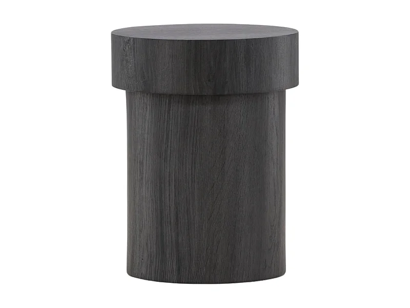 Table d'Appoint Design "Malung" 35cm Noir