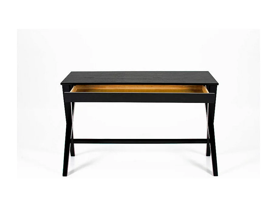 Winner bureau eiken fineer zwart.